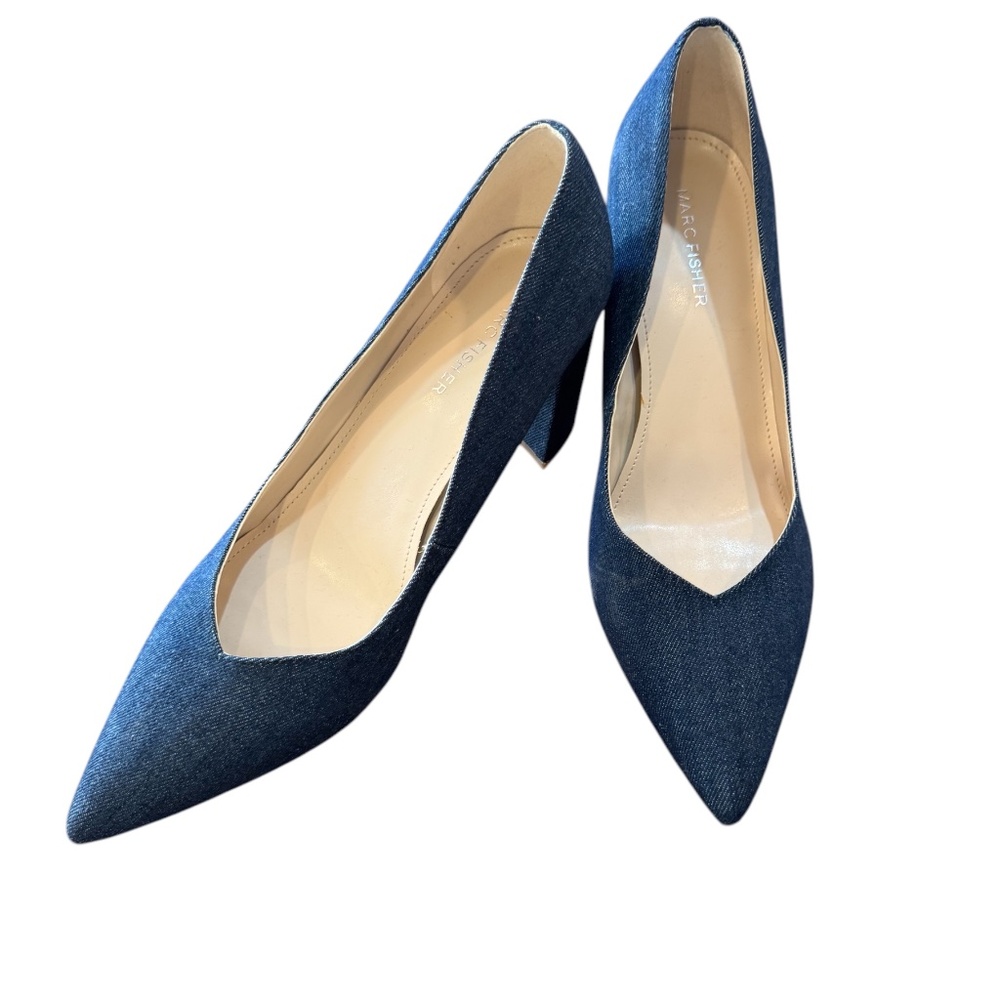 Womens Marc Fisher Heels.  Size: 8 1/2M Color: Blue
